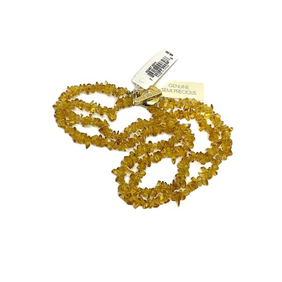 Vintage Carolee Genuine Semi-precious Necklace (16”) - Picture 5 of 5